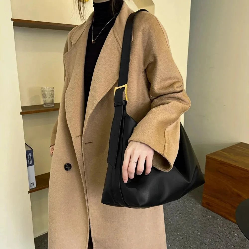 Adjustable PU Leather Handbag with Adjustable Strap - Redemption By Ashley North