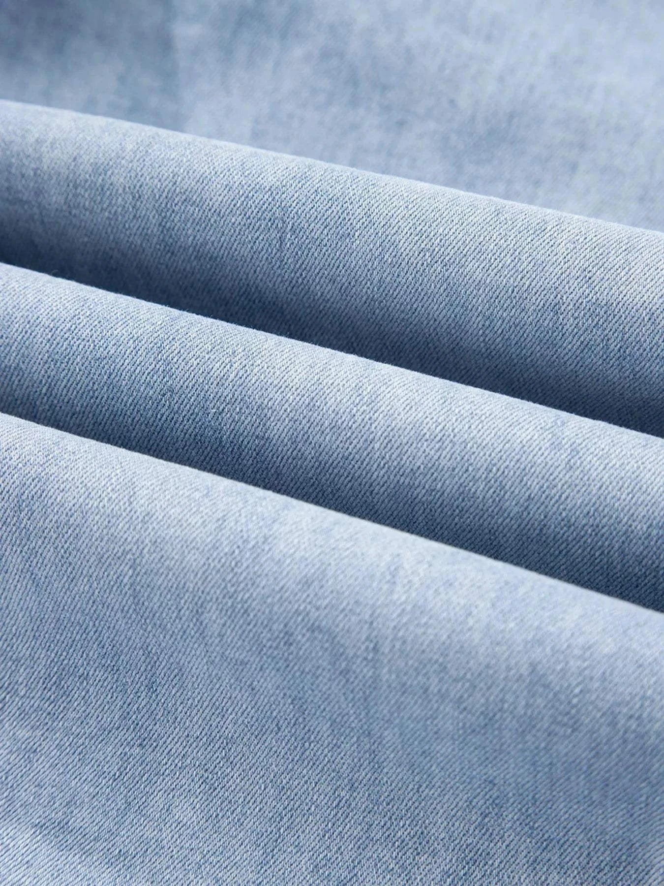 Wide Leg Drawstring Raw Hem JeansFeatures:Pocketed,Drawstring
Stretch:Slightly stretchy
Material composition:75% cotton, 23% polyester, 2% elastane
Care instructions:Machine wash cold. Tumble dry loRedemption By Ashley NorthWide Leg Drawstring Jeans