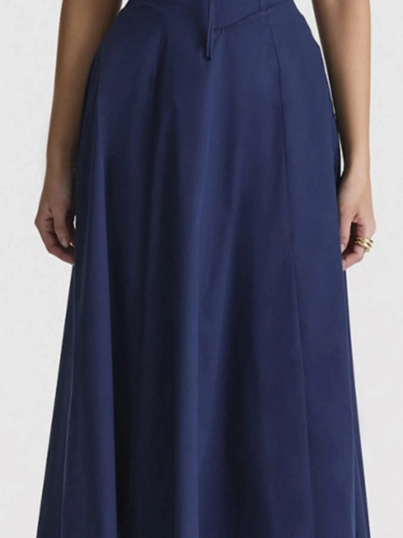 Full Size Plus Size Cami Dress with Slit and Sweetheart Neck - Redemption By Ashley North