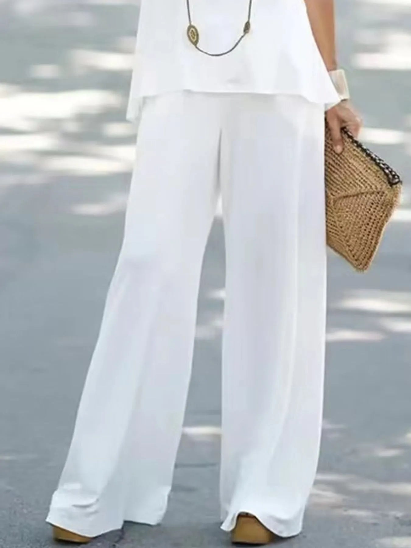 Halter Top Wide Leg Pants Set for Effortless Stylish Outfits.