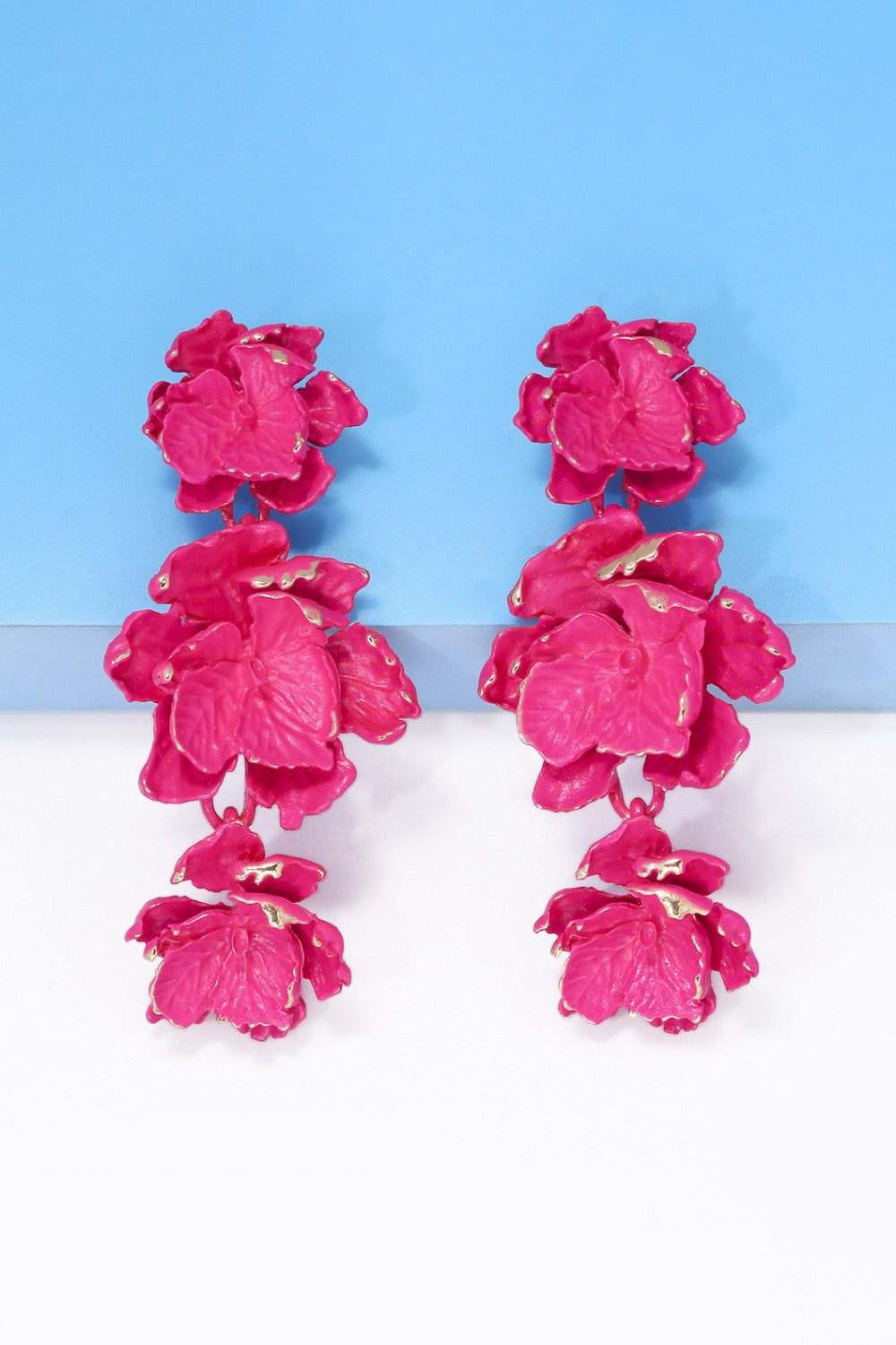 Flower Shape Zinc Alloy Dangle EarringsStyle: Modern
Material: Zinc alloy
Care: Avoid wearing during exercise, as sweat will react with the jewelry to produce silver chloride and copper sulfide, which cauRedemption By Ashley NorthFlower Shape Zinc Alloy