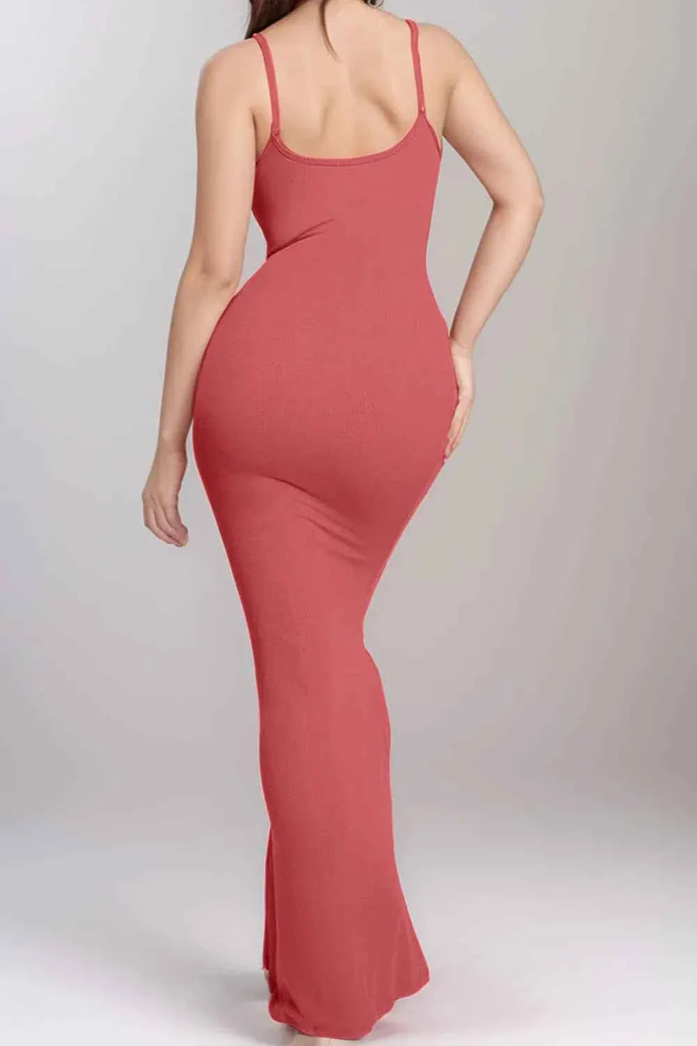 Basic Shapewear Maxi Dress with Built-In Support and Sleeveless Design - Redemption By Ashley North