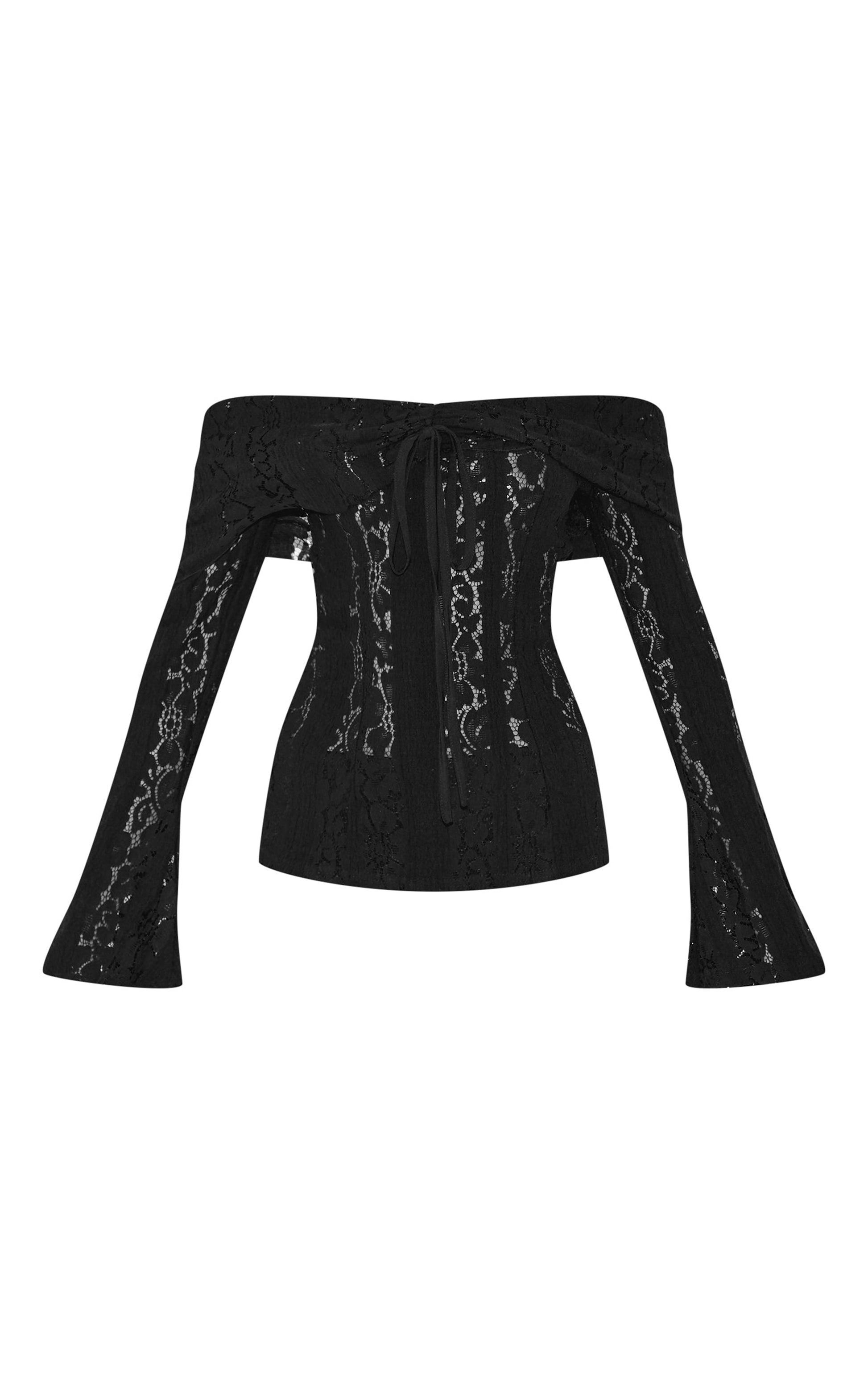 https://cdn-img.prettylittlething.com/b/f/f/1/bff19f4543ab866e164939be0059e3033ead179d_CNL7495_5_black_fitted_lace_flared_sleeve_bardot_top.jpg