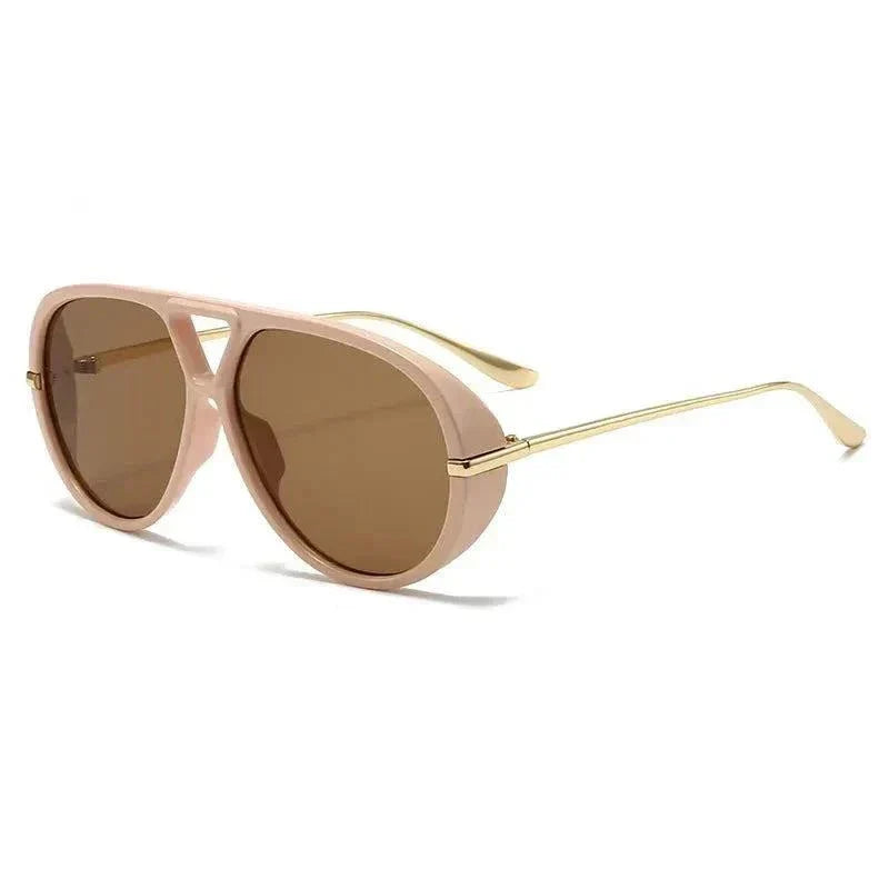Aviator Yellow Tinted Sunglasses for Stylish Eye Protection - Redemption By Ashley North