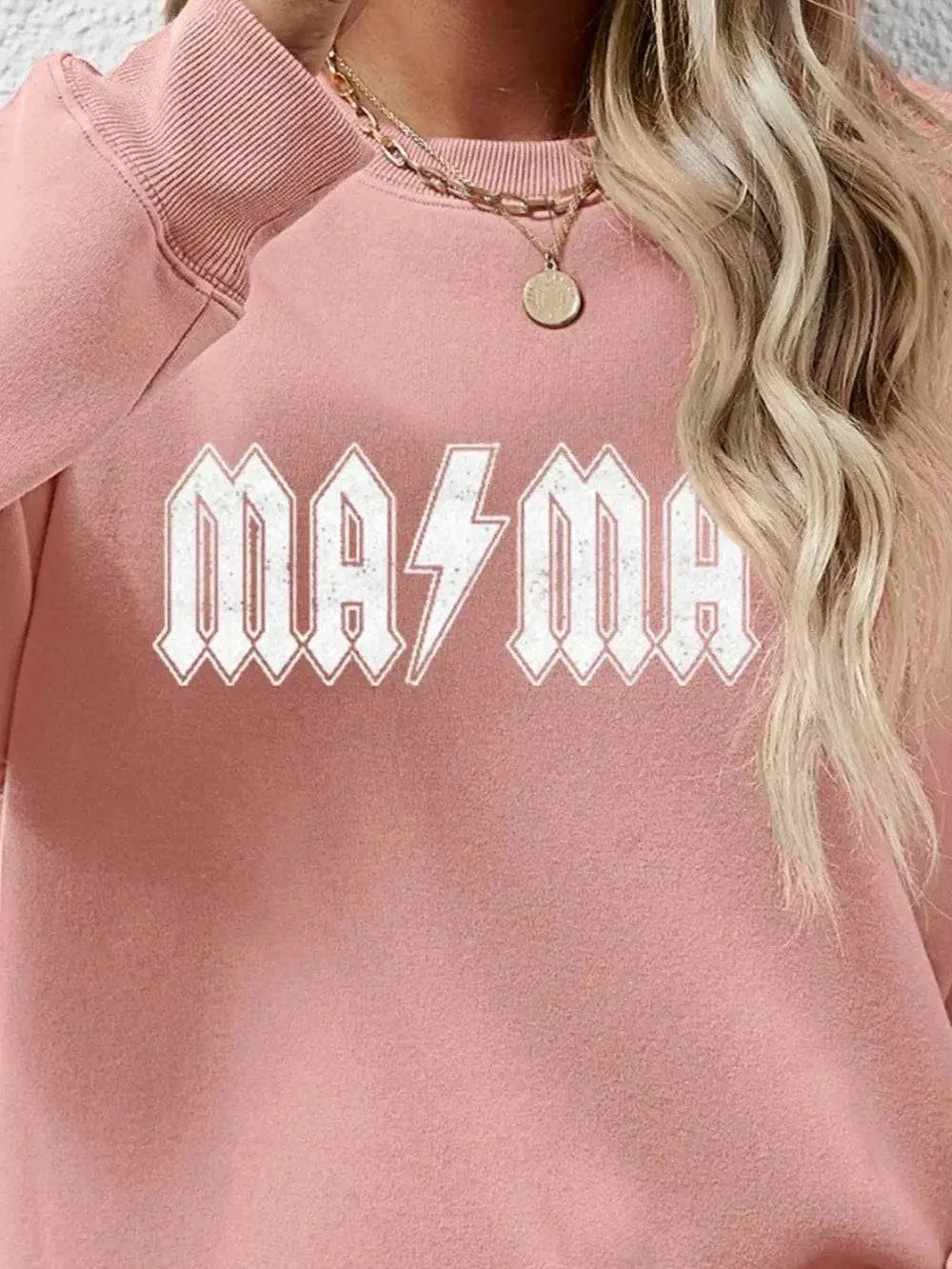 Mama Letter Graphic Dropped Shoulder SweatshirtFeatures: Basic style
Sheer: Opaque
Stretch: No stretch
Material composition: 100% polyester
Care instructions: Machine wash cold. Tumble dry low.
Imported
Product MRedemption By Ashley Northbella canvas drop shoulder sweatshirt