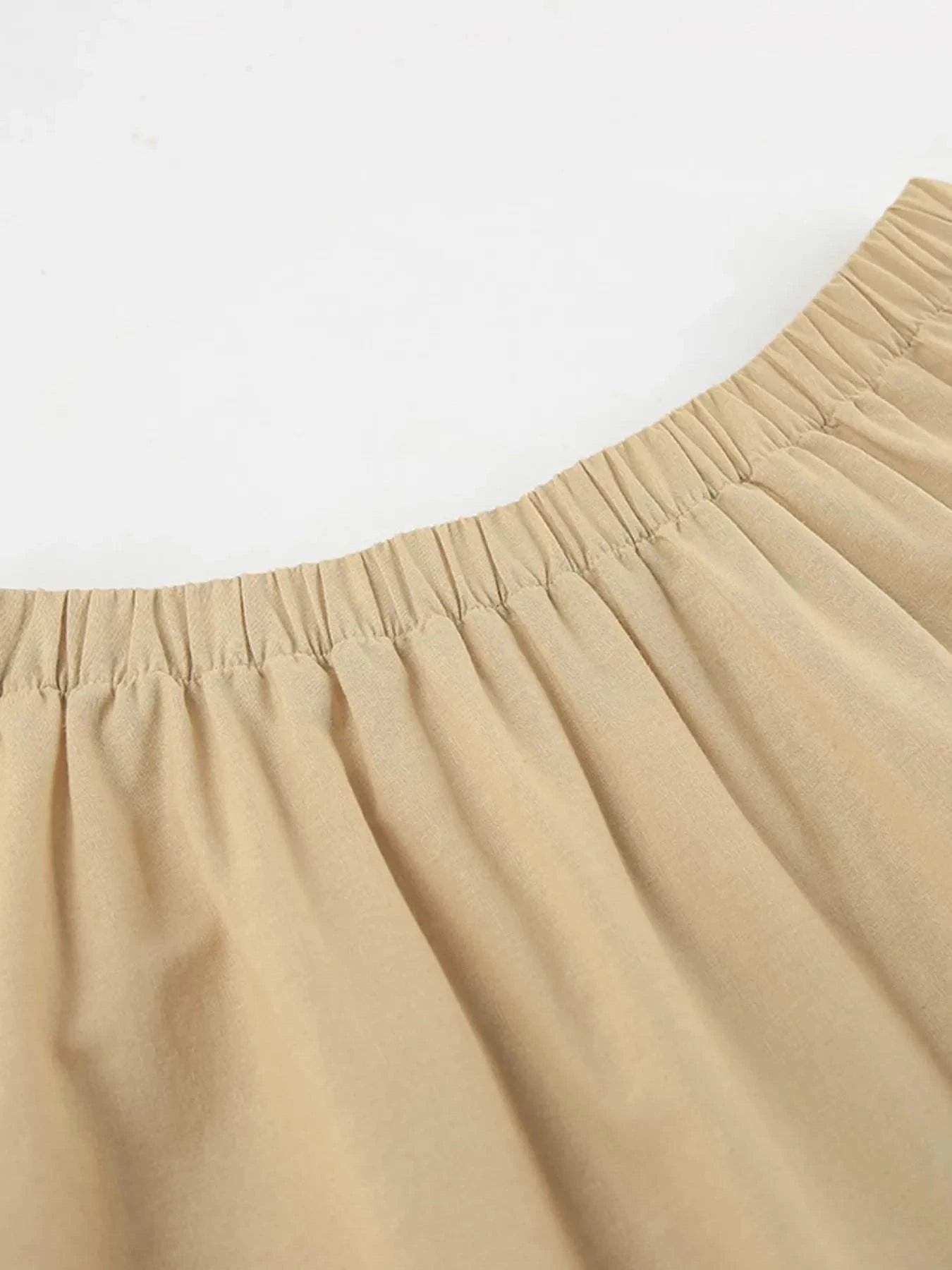 Back Zipper Tube Top Set with Midi Skirt for Stylish Outfits - Redemption By Ashley North