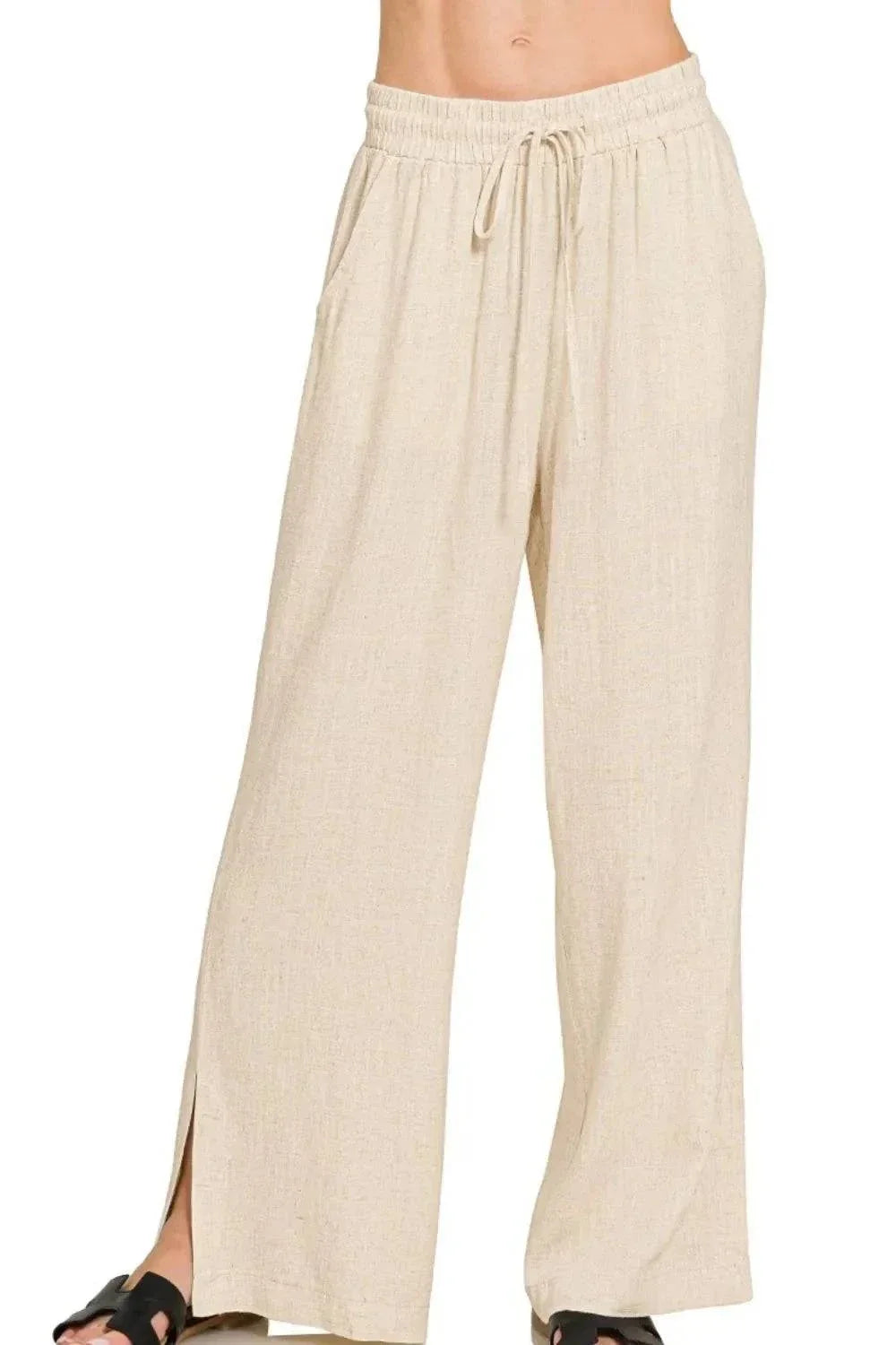 Zenana Linen Pants for Ultimate Comfort and Effortless Style - Redemption By Ashley North