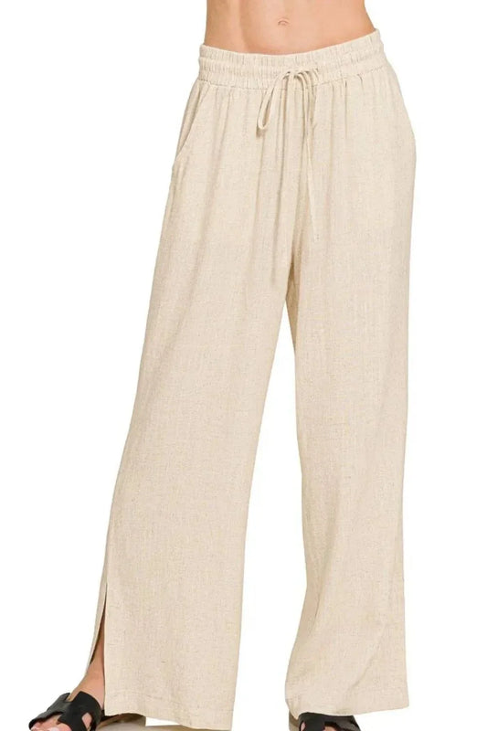 Zenana Linen Pants for Ultimate Comfort and Effortless Style - Redemption By Ashley North