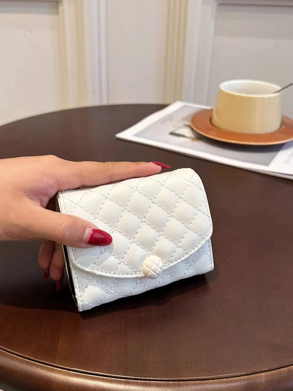 PU Leather Wallet - Solid Color Design - Redemption By Ashley North