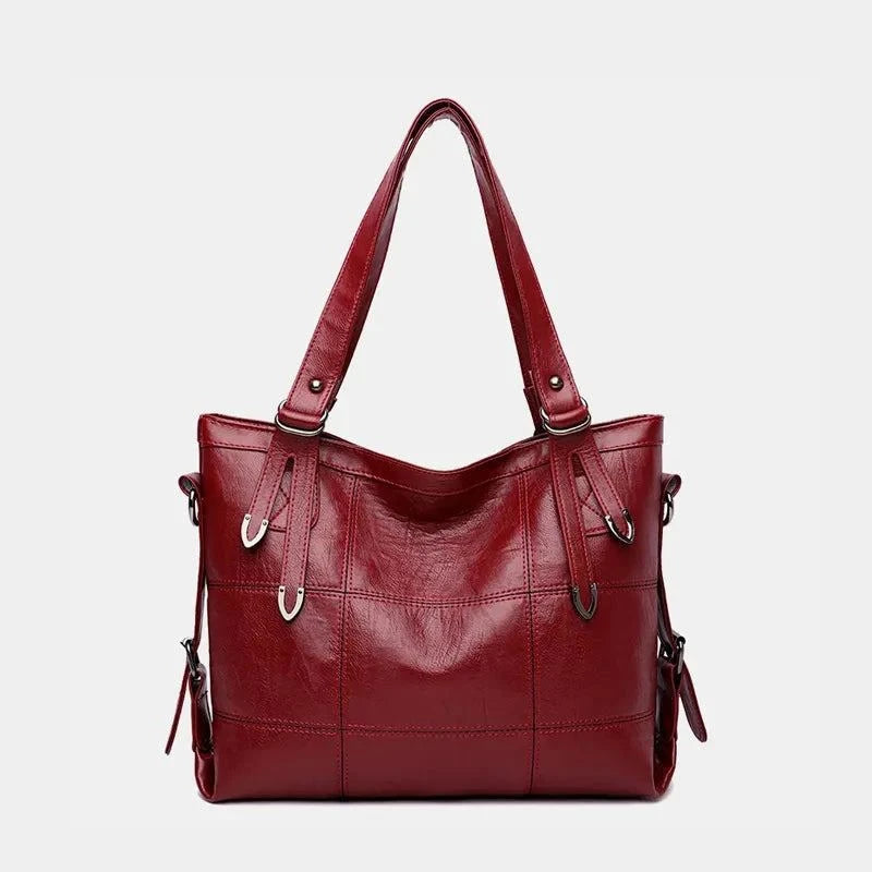 PU Leather Handbag - Stylish Medium Size for Everyday Use - Redemption By Ashley North