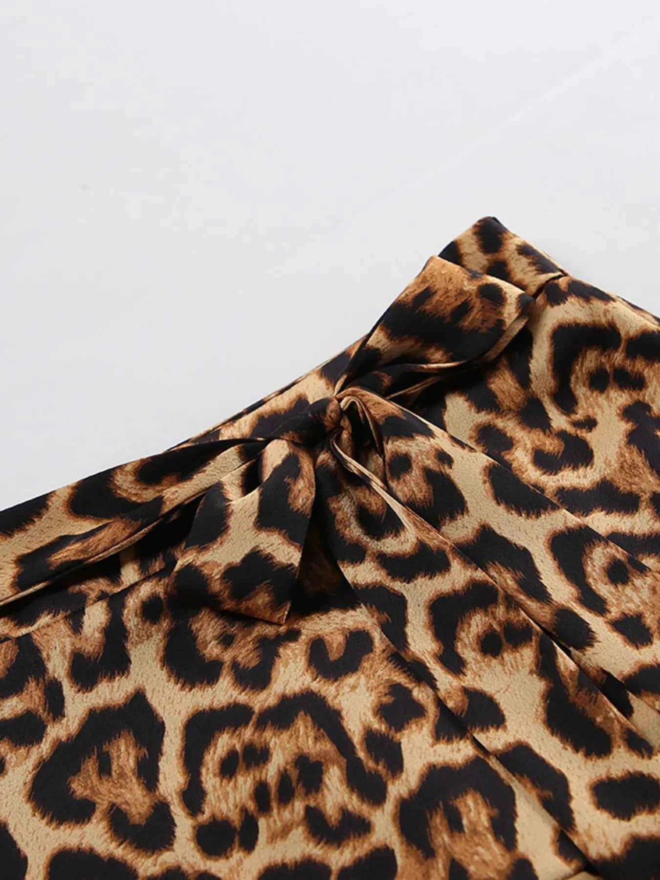 Leopard Print Mini Skirt for Trendy Fashion Lovers - Perfect for Every Occasion - Redemption By Ashley North