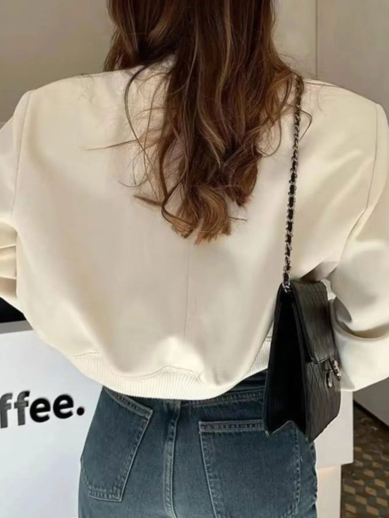 Plus Size Cropped Jacket with Snap Down Feature for Stylish Comfort - Perfect for Effortless Style - Redemption By Ashley North