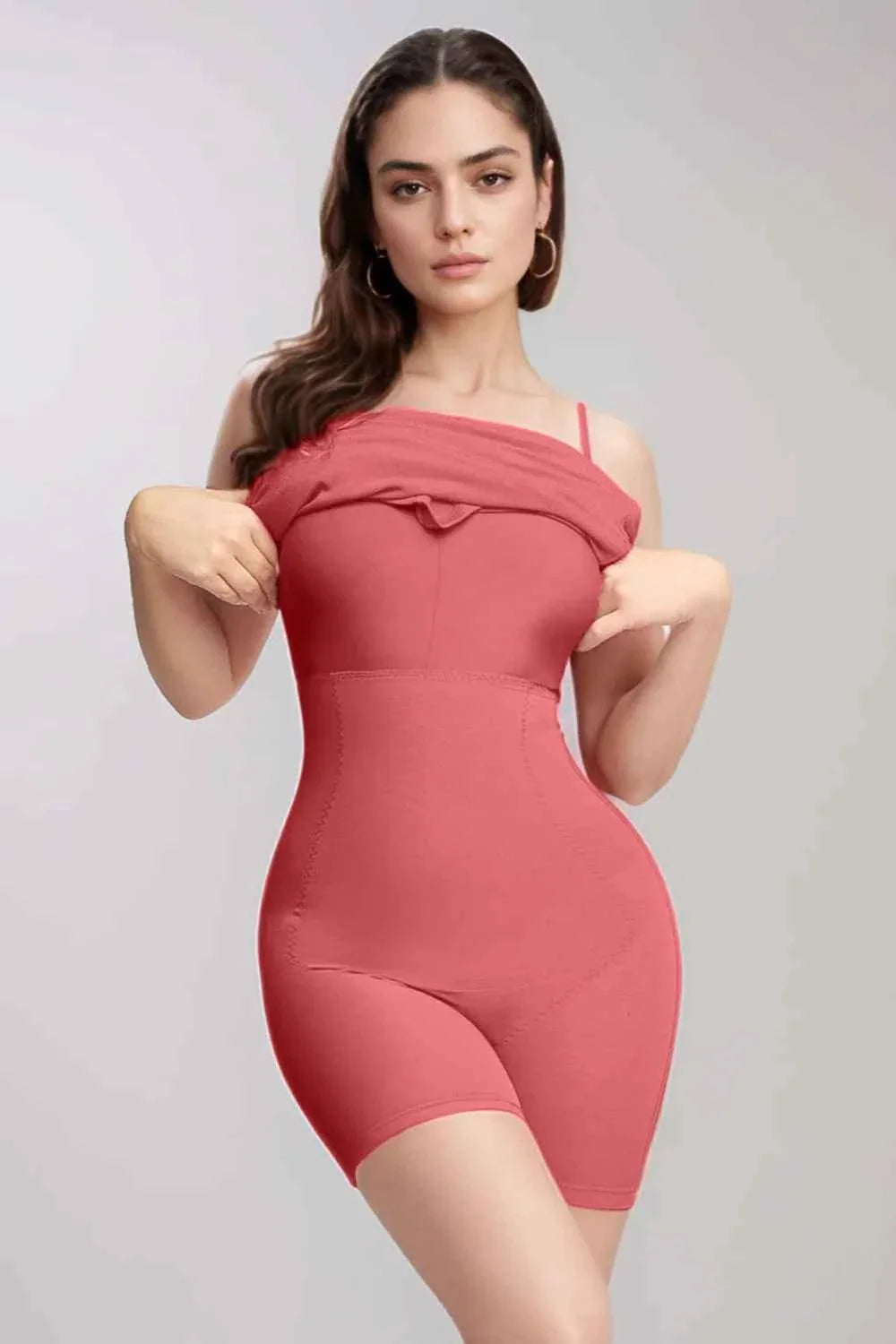 Basic Shapewear Maxi Dress with Built-In Support and Sleeveless Design - Redemption By Ashley North