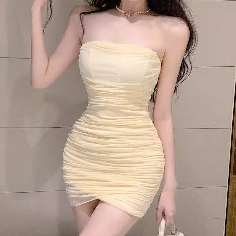 Summer Mesh Tube Top Skirt for Women - New Temperament Fashion - Redemption By Ashley North