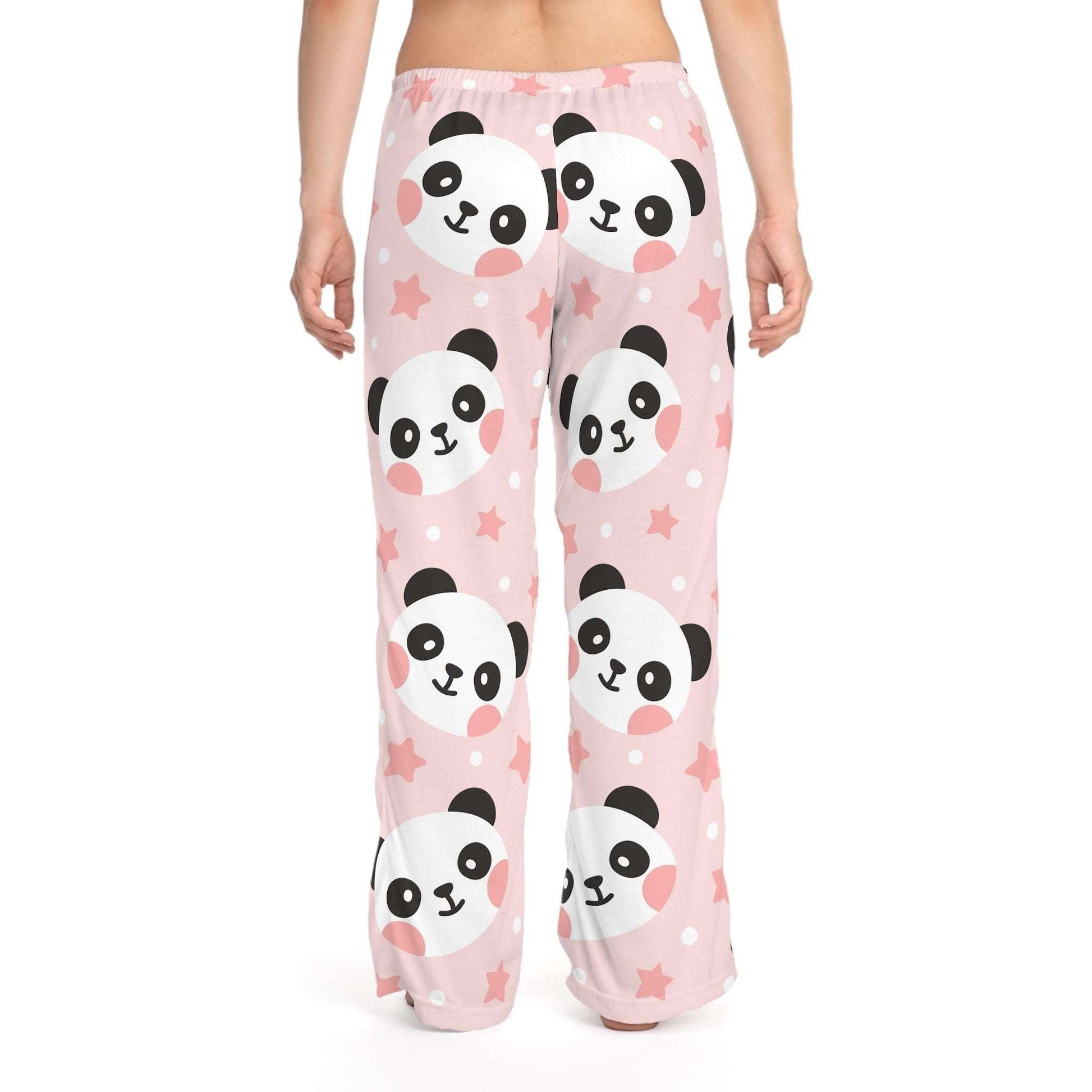 Panda Pajama Pants for Women, Cute Animal Print Sleepwear, Comfy PJ Bottoms, Relaxing Nightwear, Ideal Gift for Her - Redemption By Ashley North